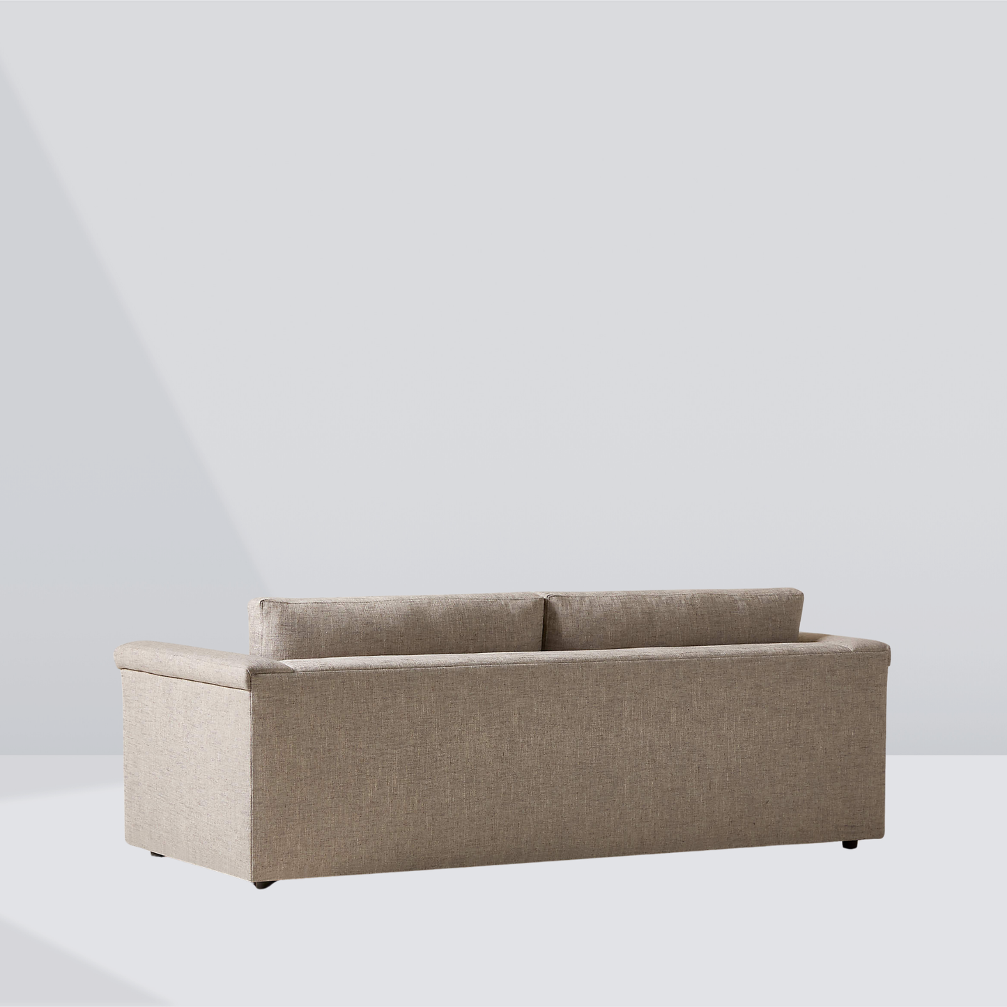 LUNERA Plush Armrest Sofa – Wide 2 Seater