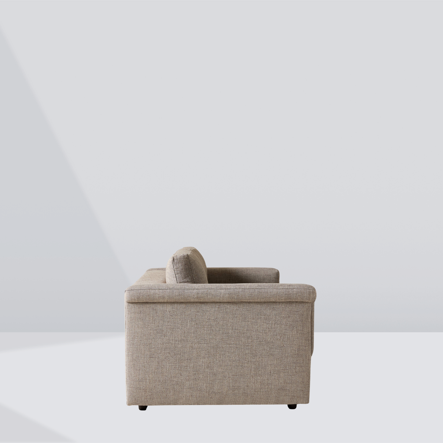 LUNERA Plush Armrest Sofa – Wide 2 Seater