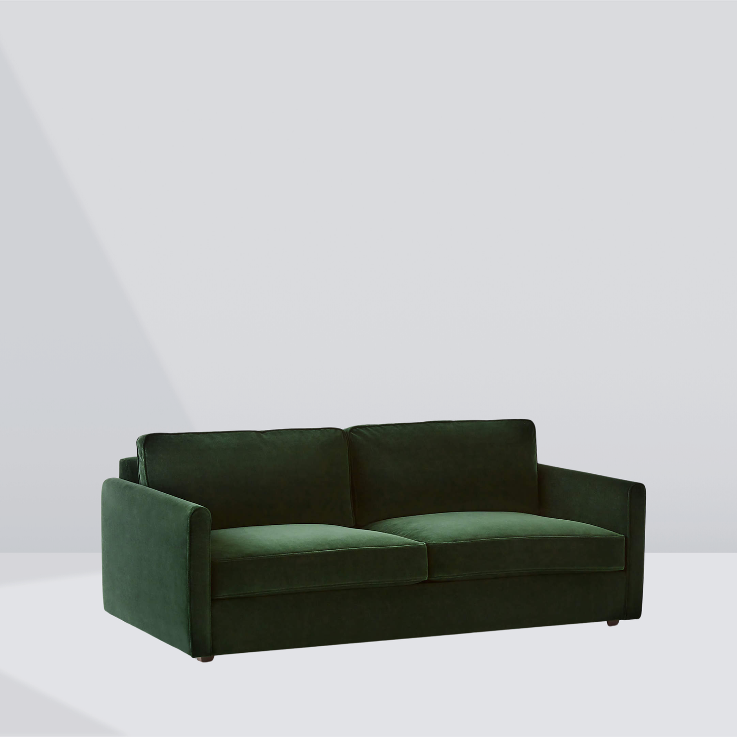MODRO Straight-Arm Classic Sofa – 2 Seater