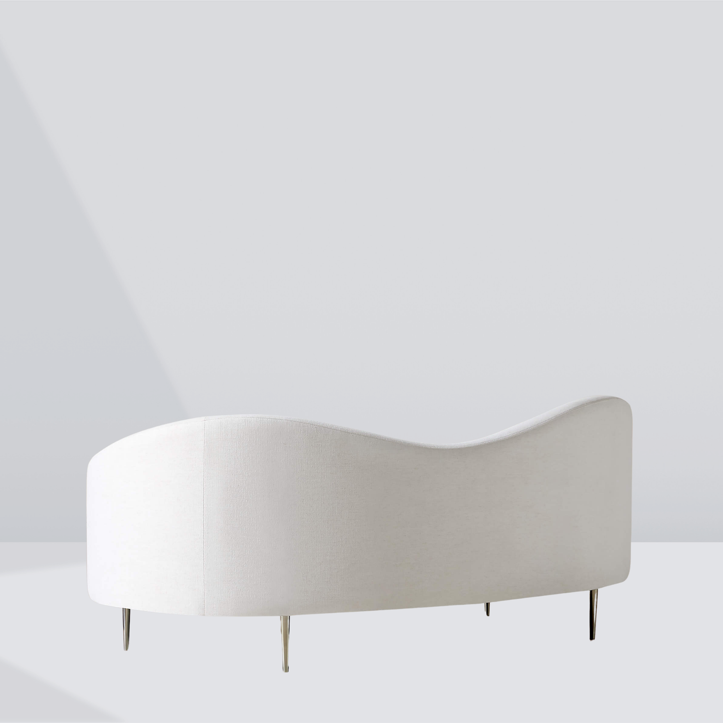 SORELLE Curved Modern Sofa – Sculpted 2 Seater