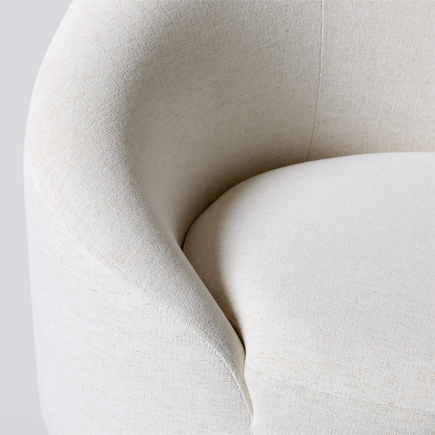 SORELLE Curved Modern Sofa – Sculpted 2 Seater