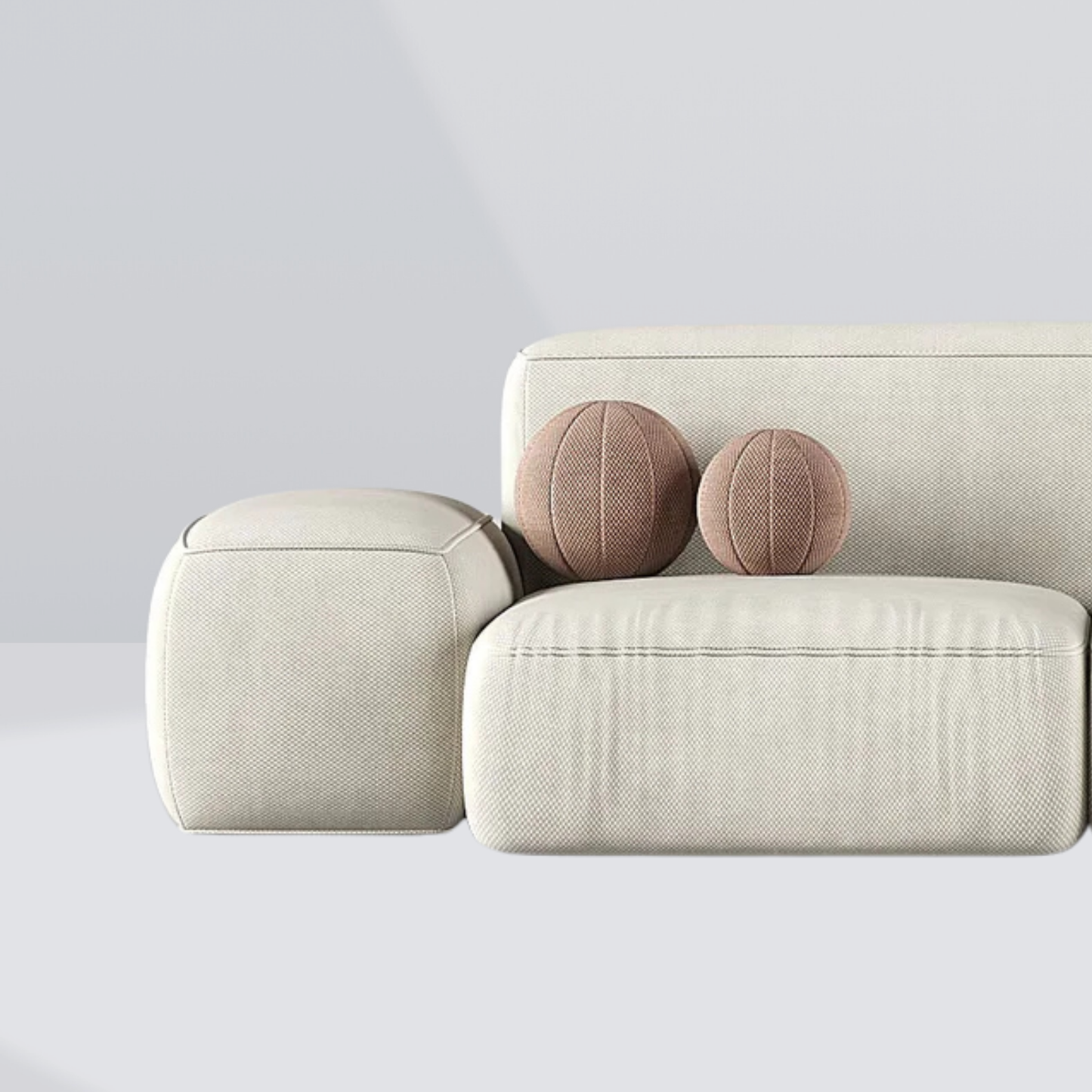 LUMA Low-Profile Modular Sofa – 2 Seater
