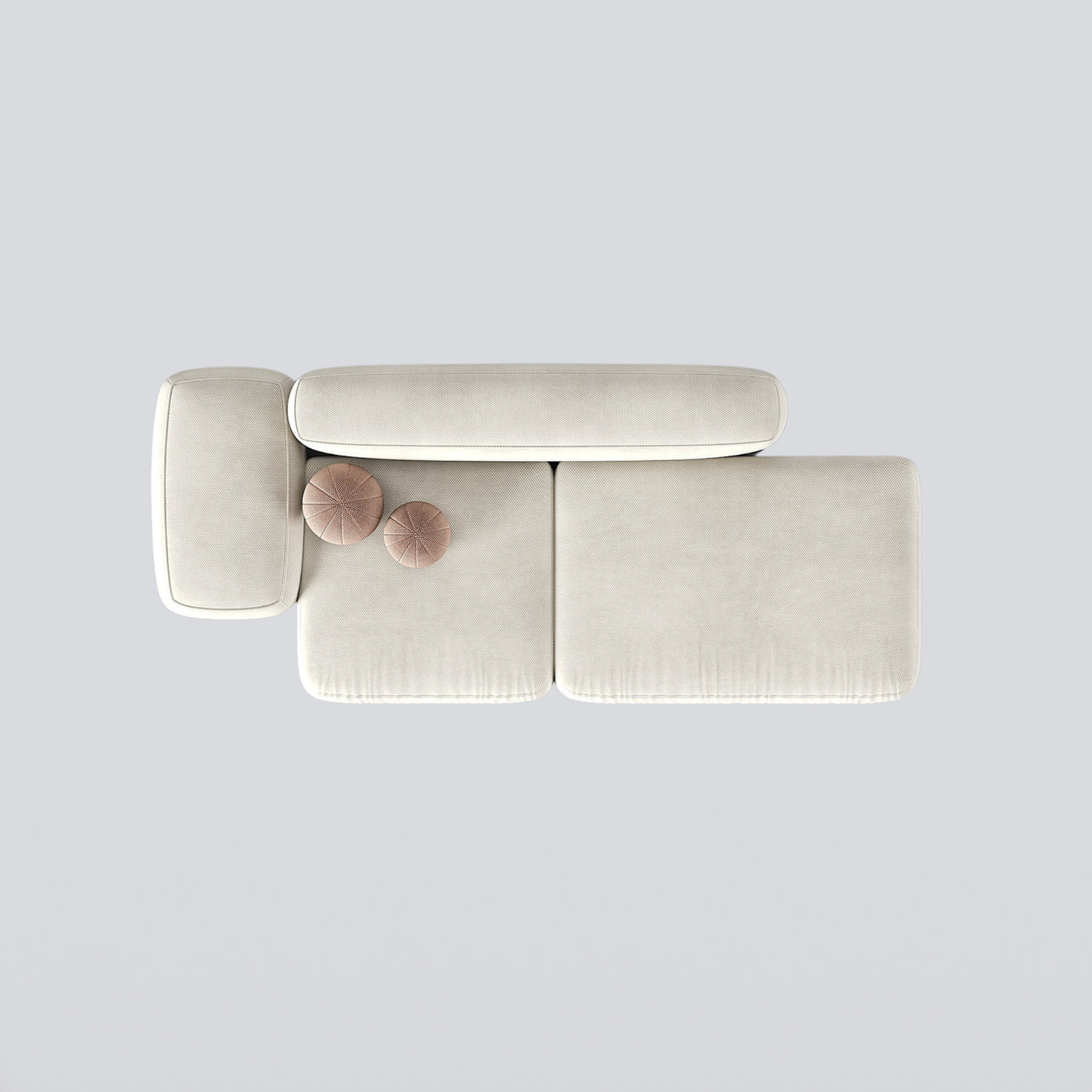 LUMA Low-Profile Modular Sofa – 2 Seater