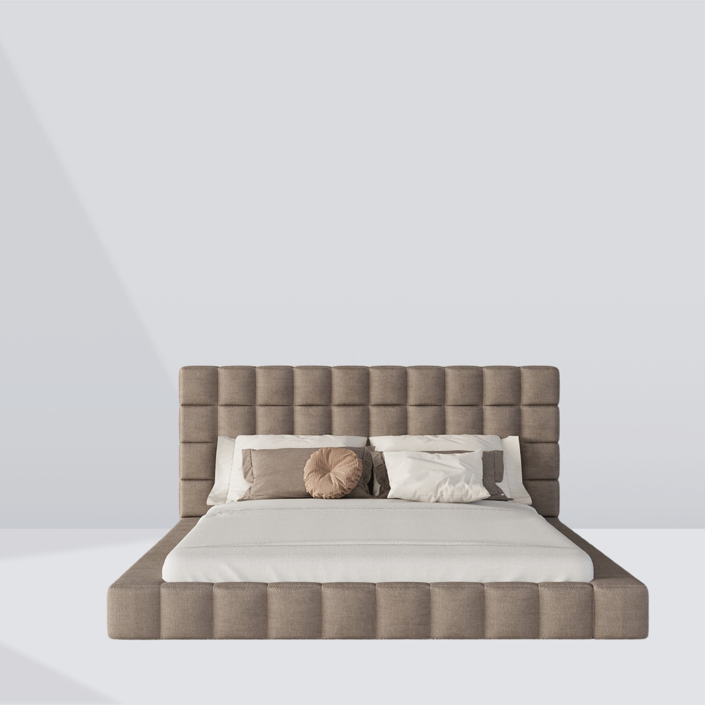 Ravelle Grid-Tufted Bed