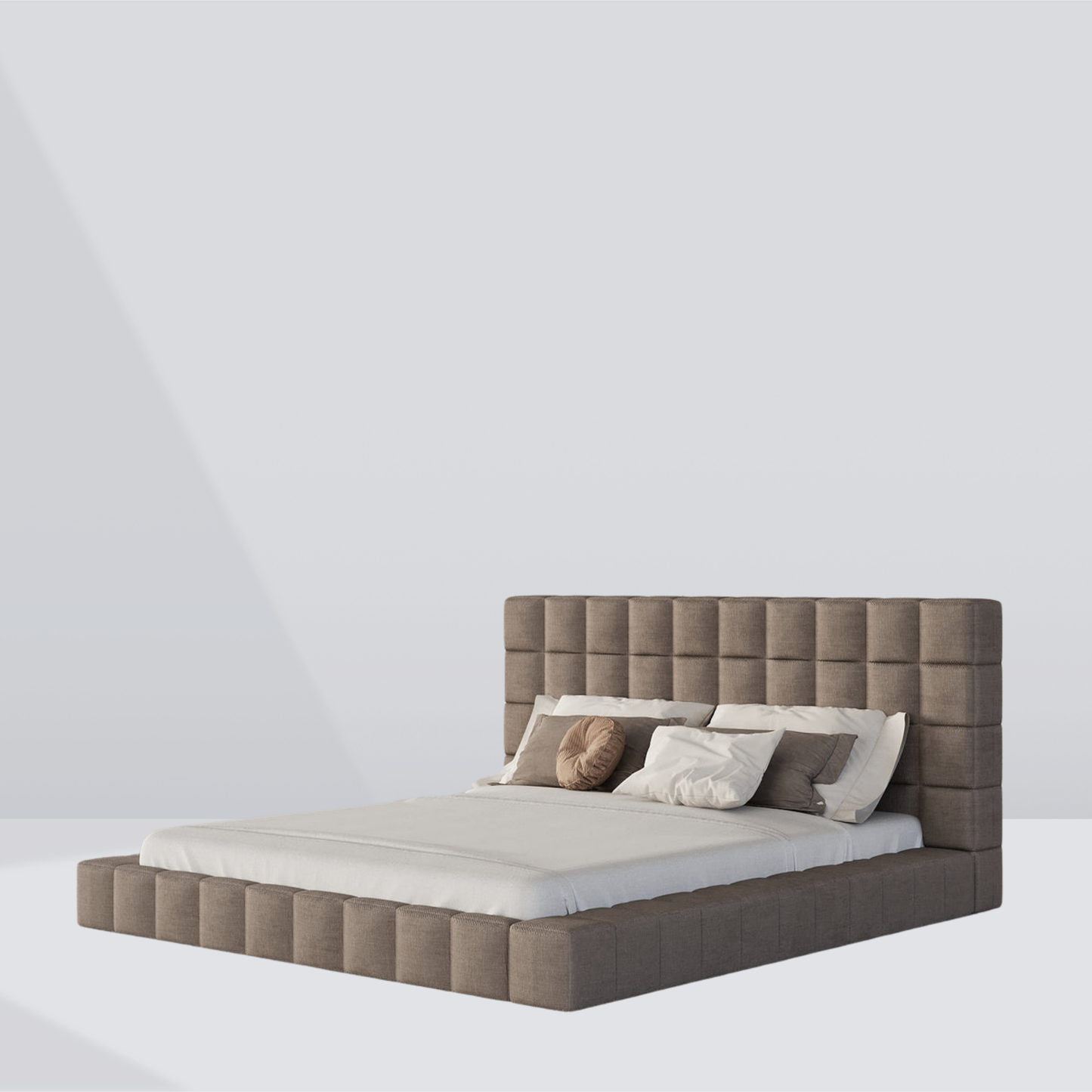 Ravelle Grid-Tufted Bed