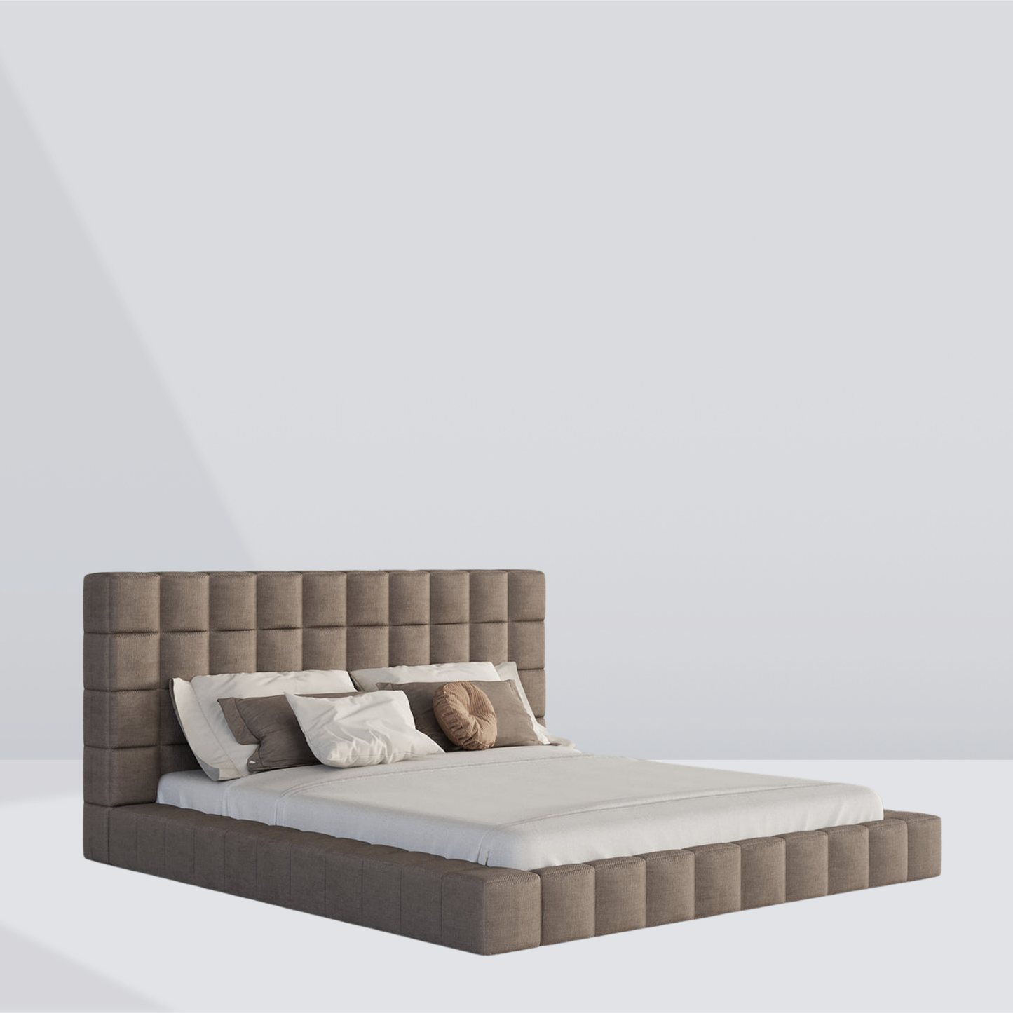 Ravelle Grid-Tufted Bed