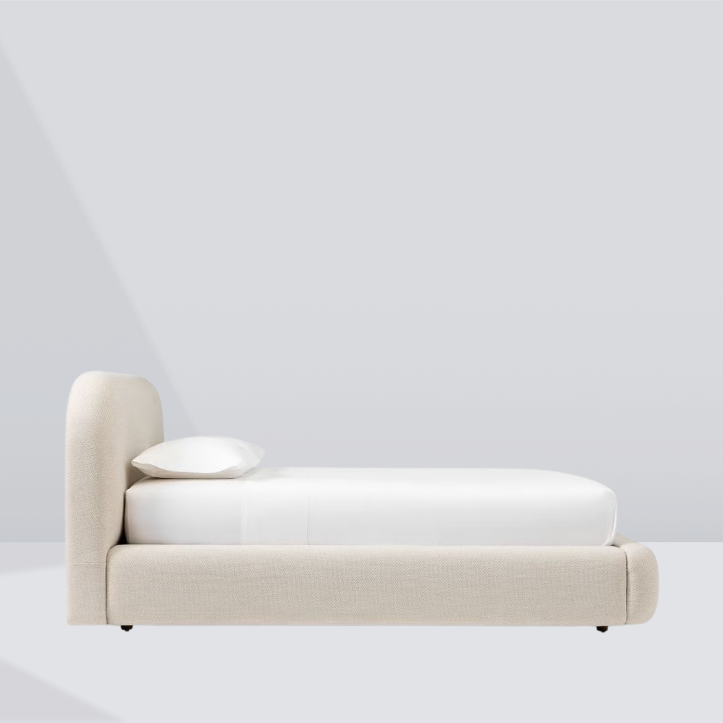 Avara Rounded Upholstered Bed