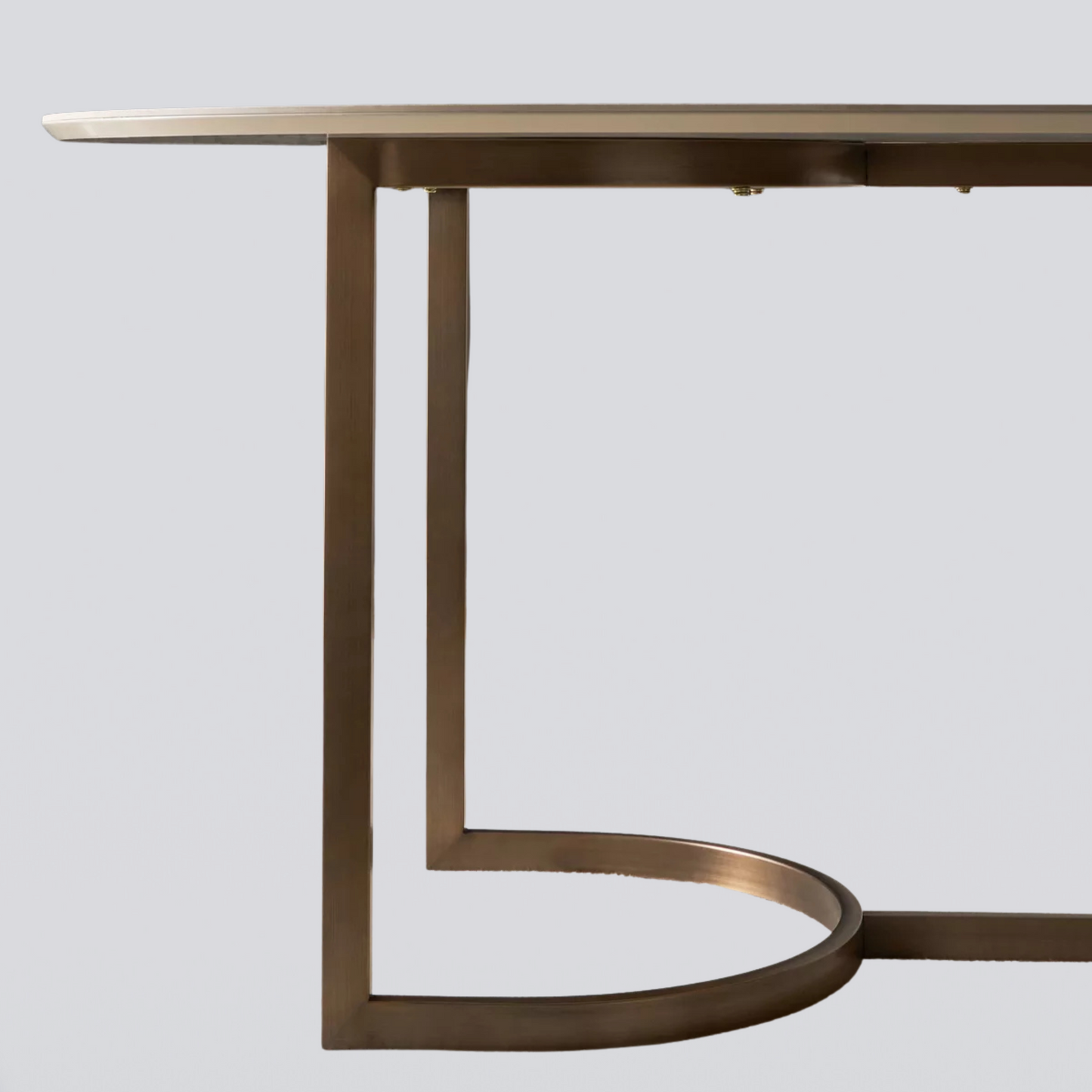 Arvaux Ceramic Oval Dining Table – 6 Seater
