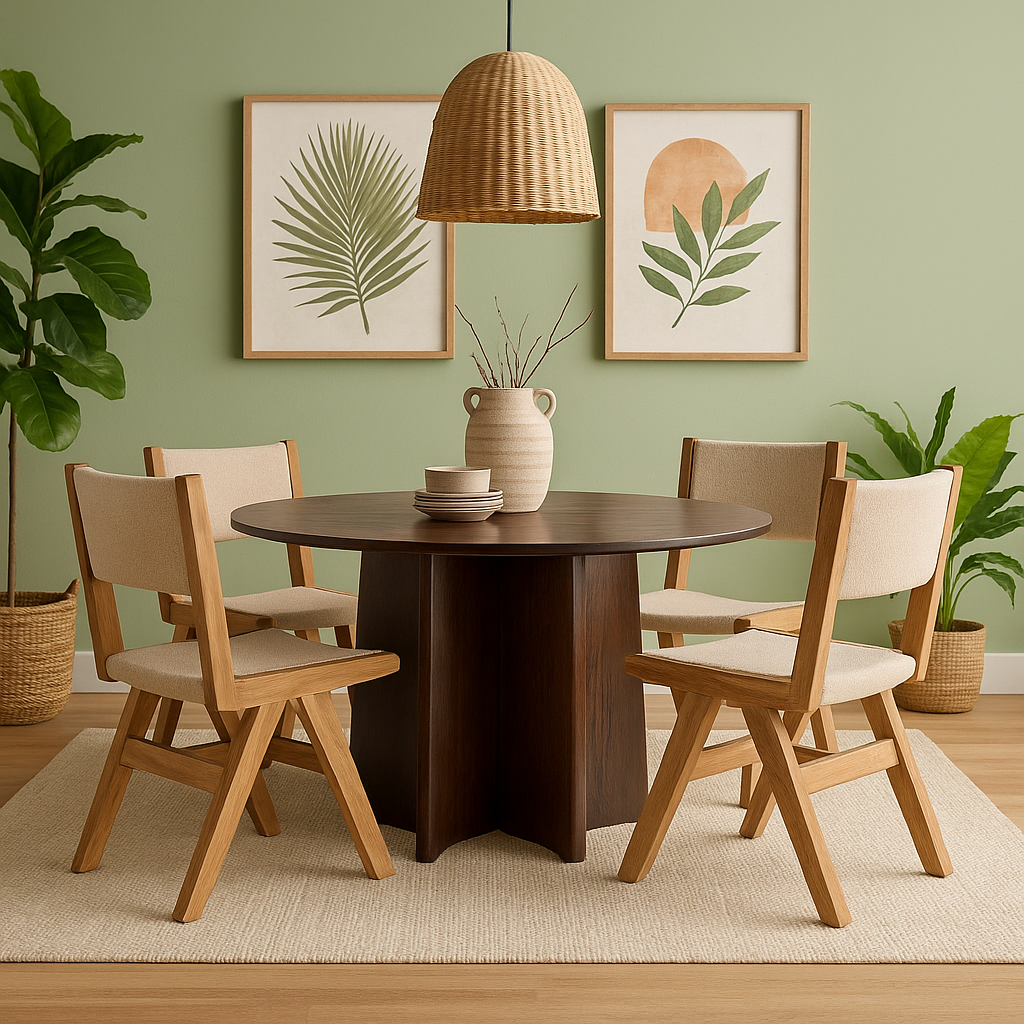 The Modern Oasis (Green Boho)