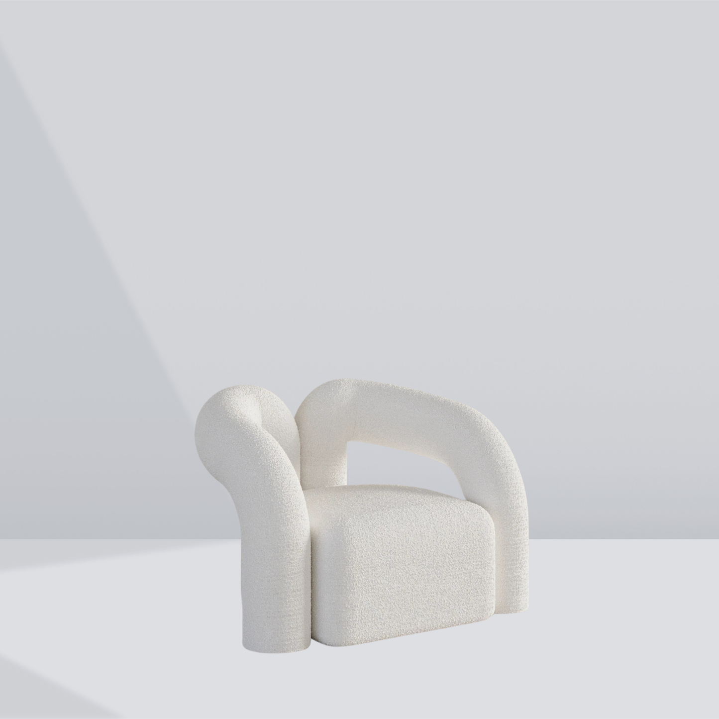 The Nawa Boucle Armchair