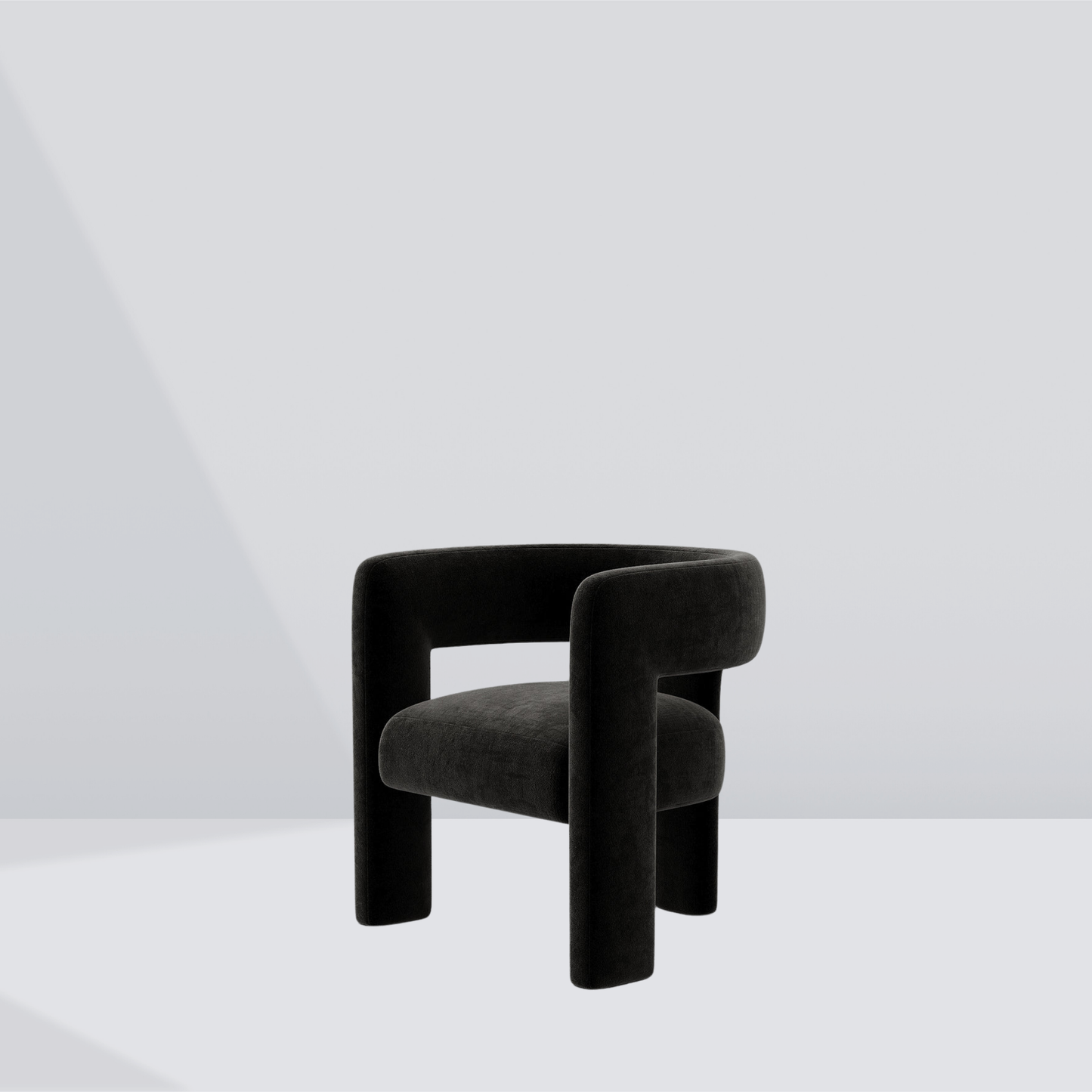 Noir Loop Arm Chair