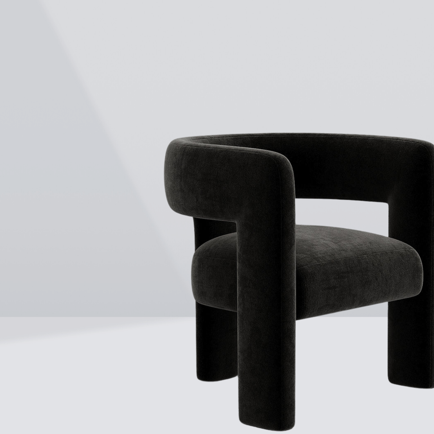 Noir Loop Arm Chair