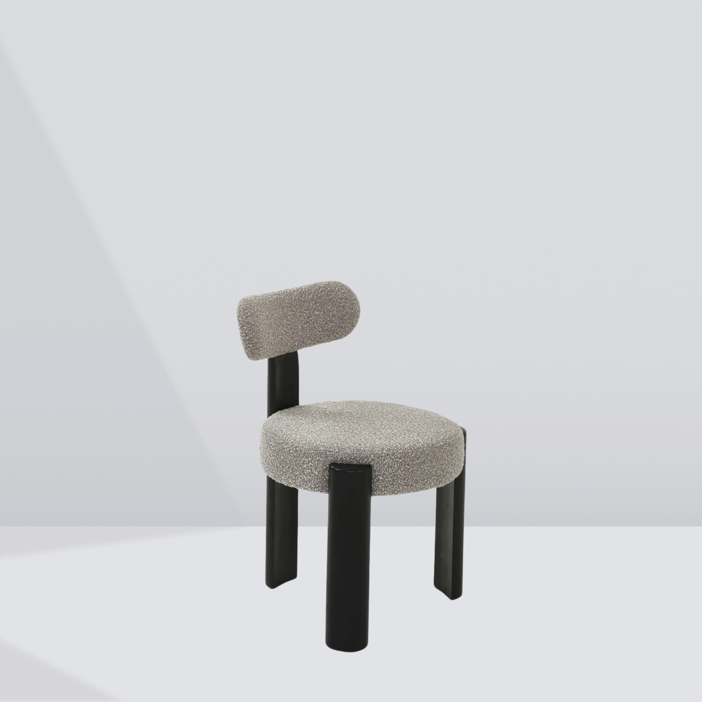 Slate Bouclé Dining Chair