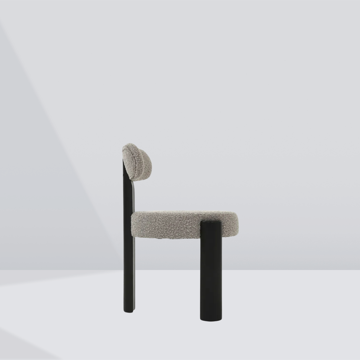 Slate Bouclé Dining Chair