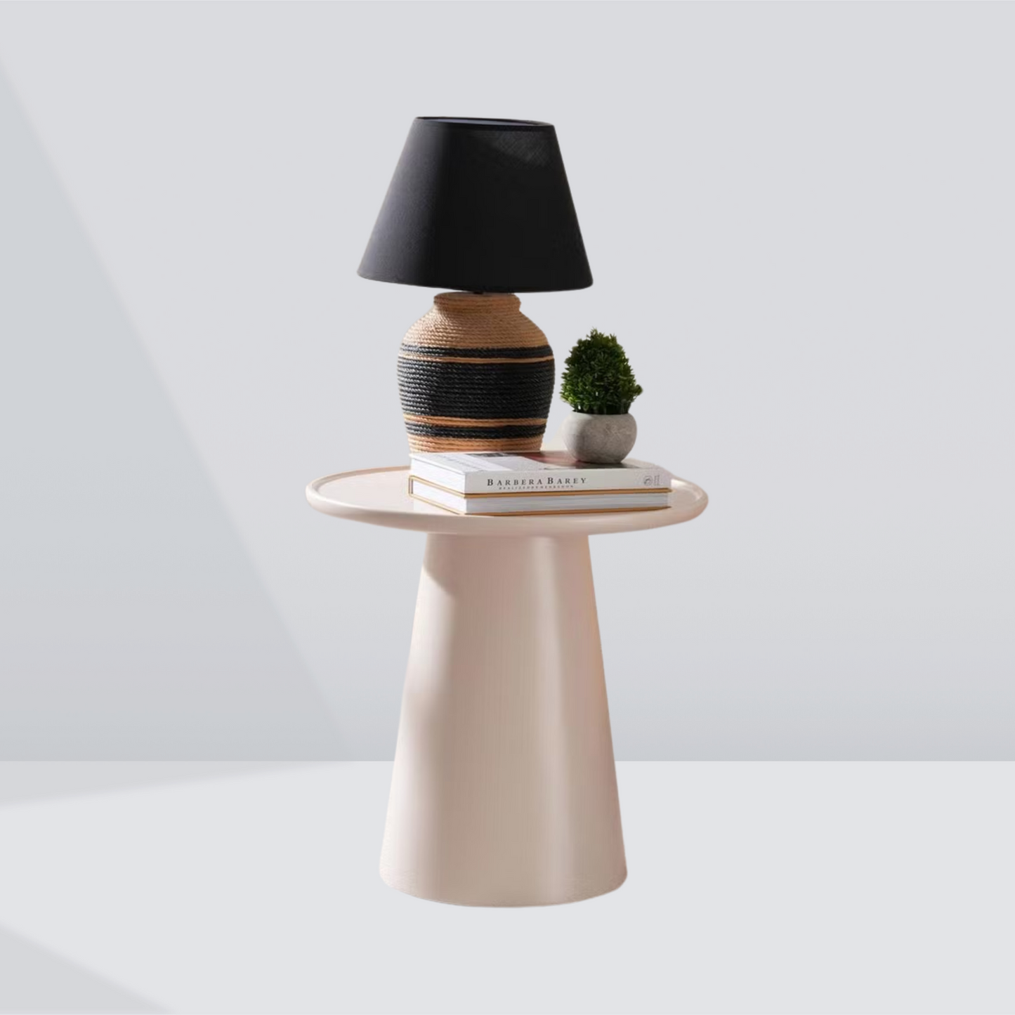 Orva Round Pedestal Side Table