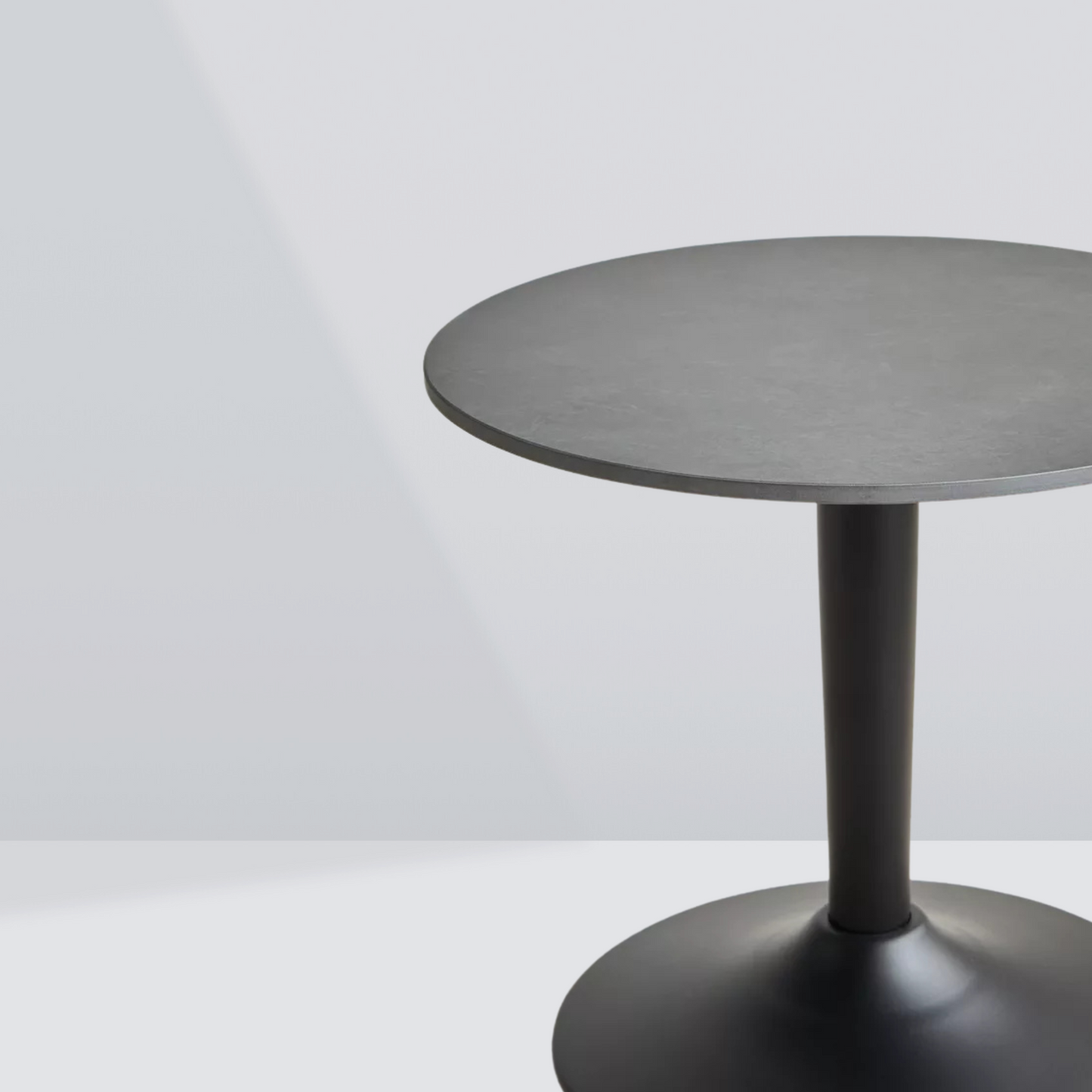 Nero Round Ceramic Side Table