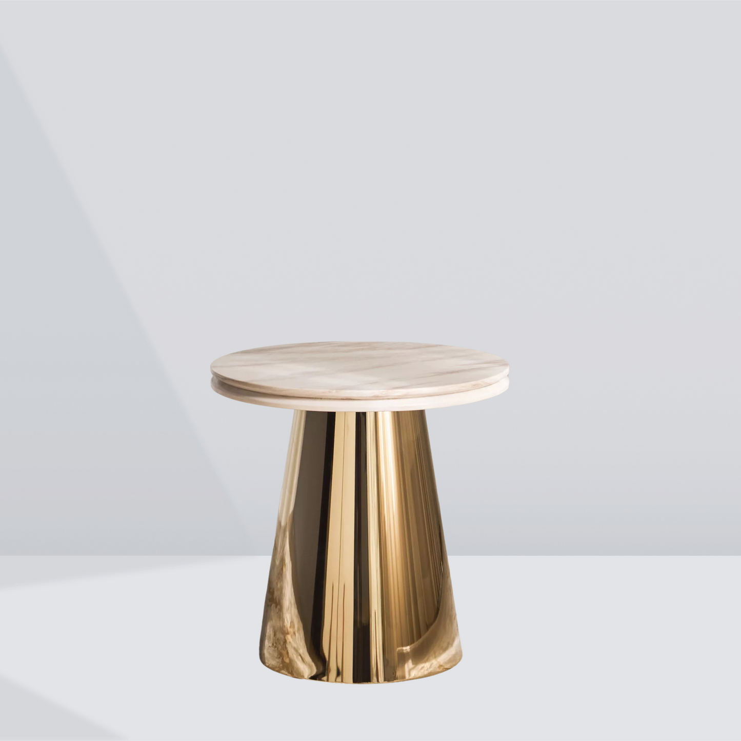 Lustra Round Marble Side Table