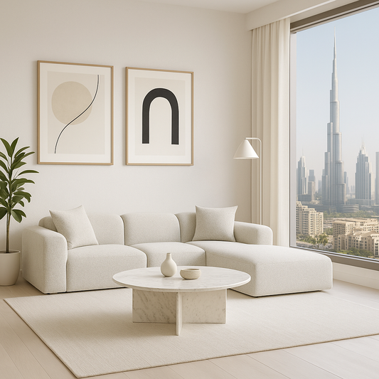 The Minimal Luxe (White Modern)