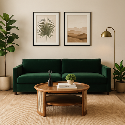 The Modern Oasis (Green Boho)