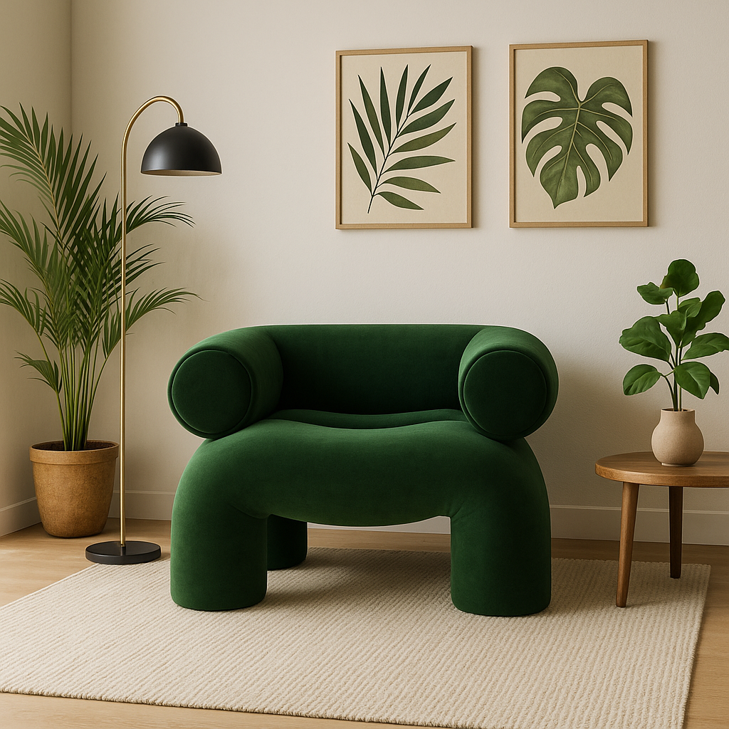 The Modern Oasis (Green Boho)