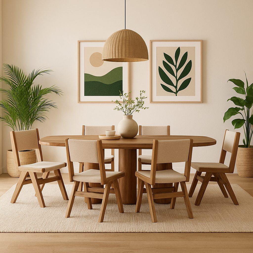 The Modern Oasis (Green Boho)
