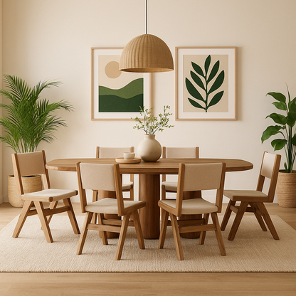 The Modern Oasis (Green Boho)