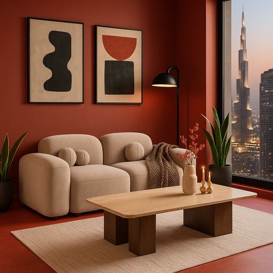 The Urban Edge (Red Modern)