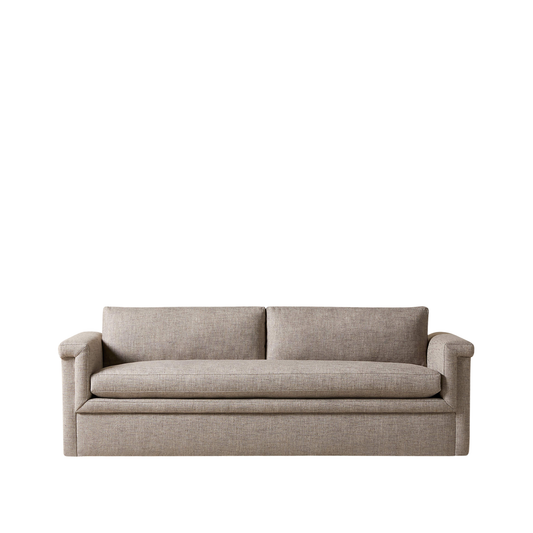 LUNERA Plush Armrest Sofa – Wide 2 Seater