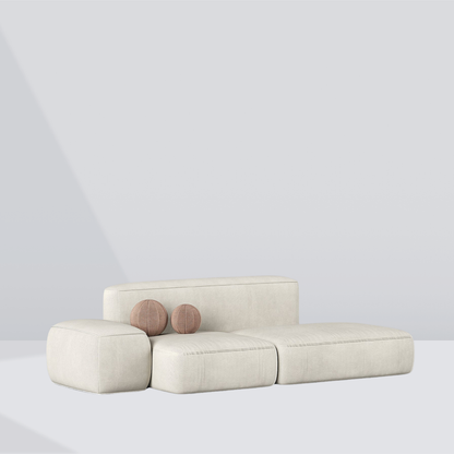 LUMA Low-Profile Modular Sofa – 2 Seater