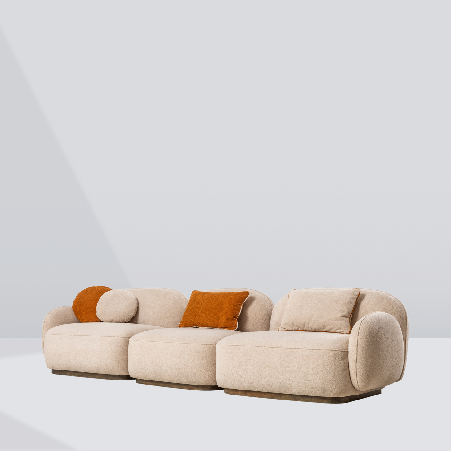 Ovalo 3-Seater Modular Sofa