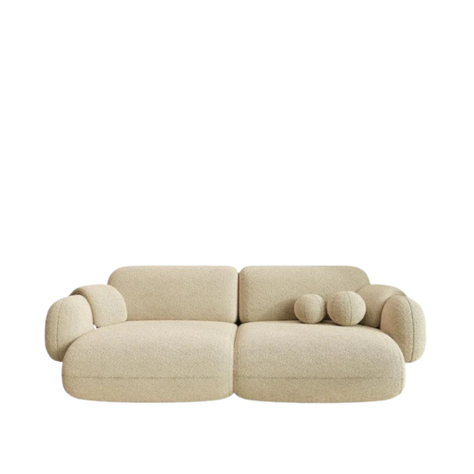 MOZA Plush 3-Seater Sofa