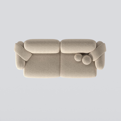 MOZA Plush 3-Seater Sofa