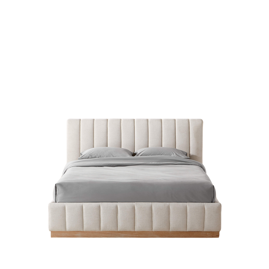 Linea Plush Panel Bed