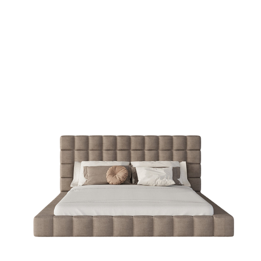 Ravelle Grid-Tufted Bed