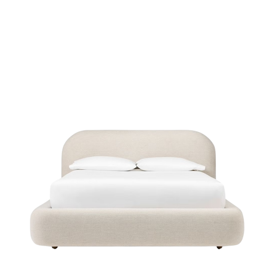 Avara Rounded Upholstered Bed