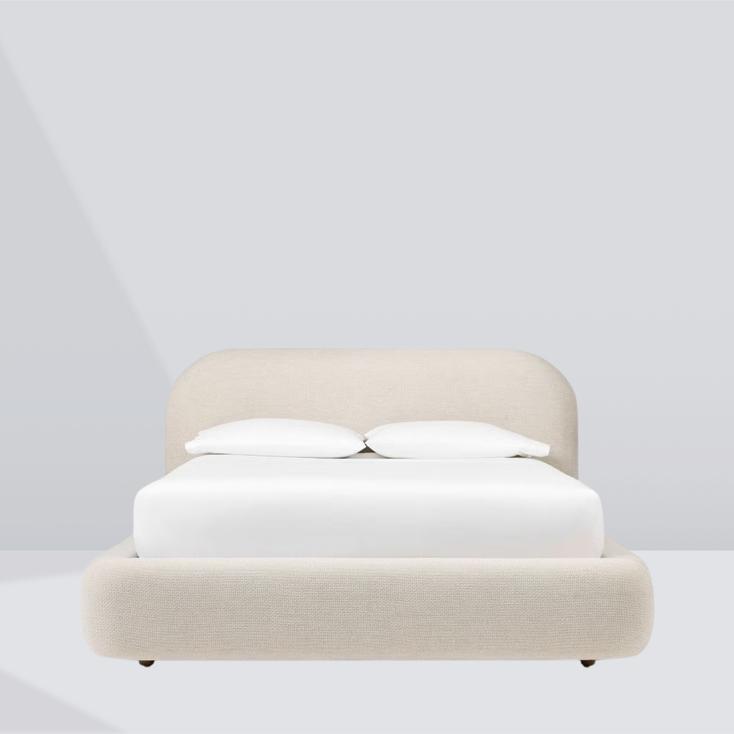 Avara Rounded Upholstered Bed
