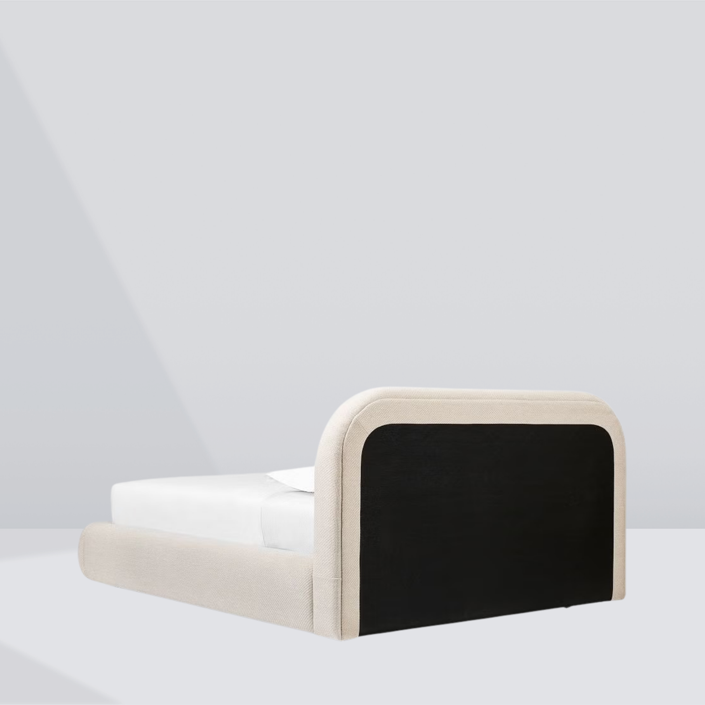 Avara Rounded Upholstered Bed