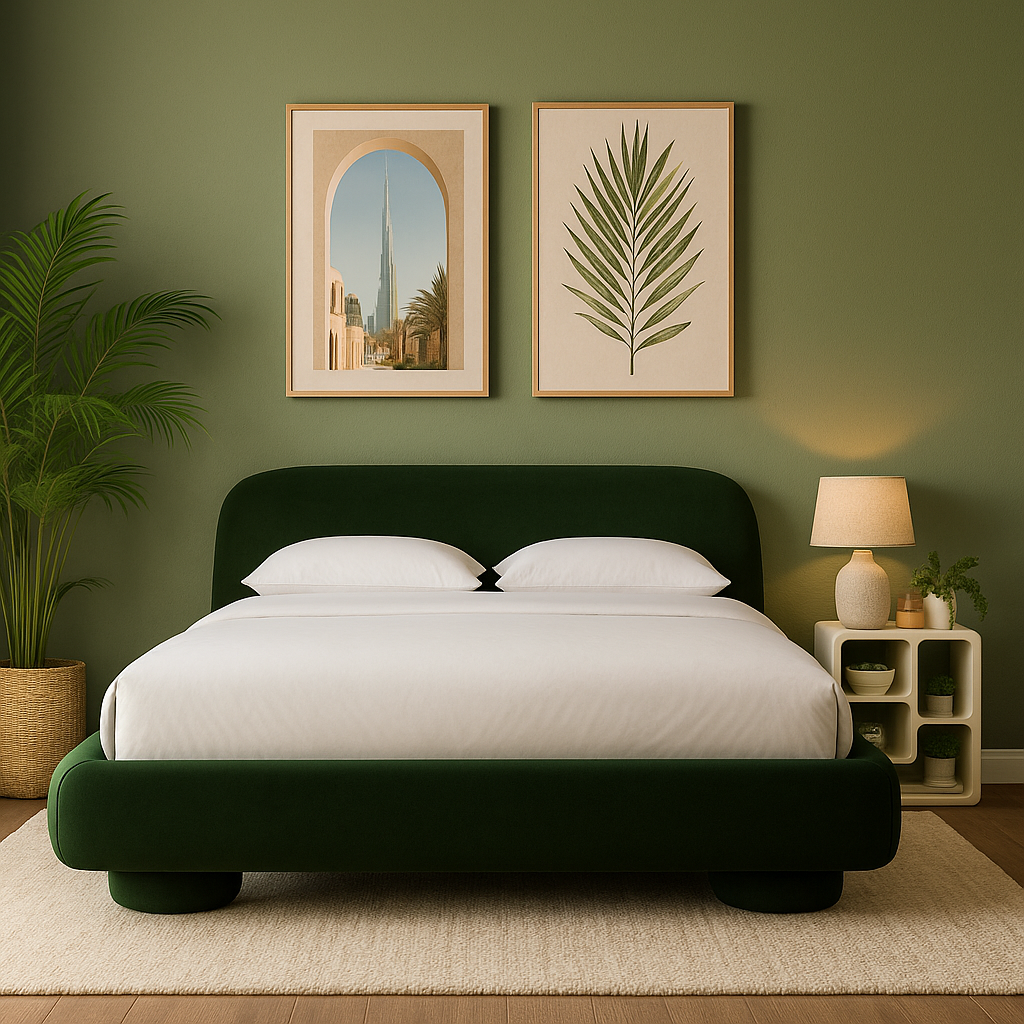 The Modern Oasis (Green Boho)