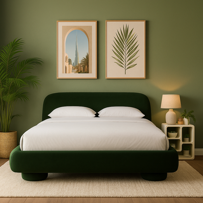 The Modern Oasis (Green Boho)