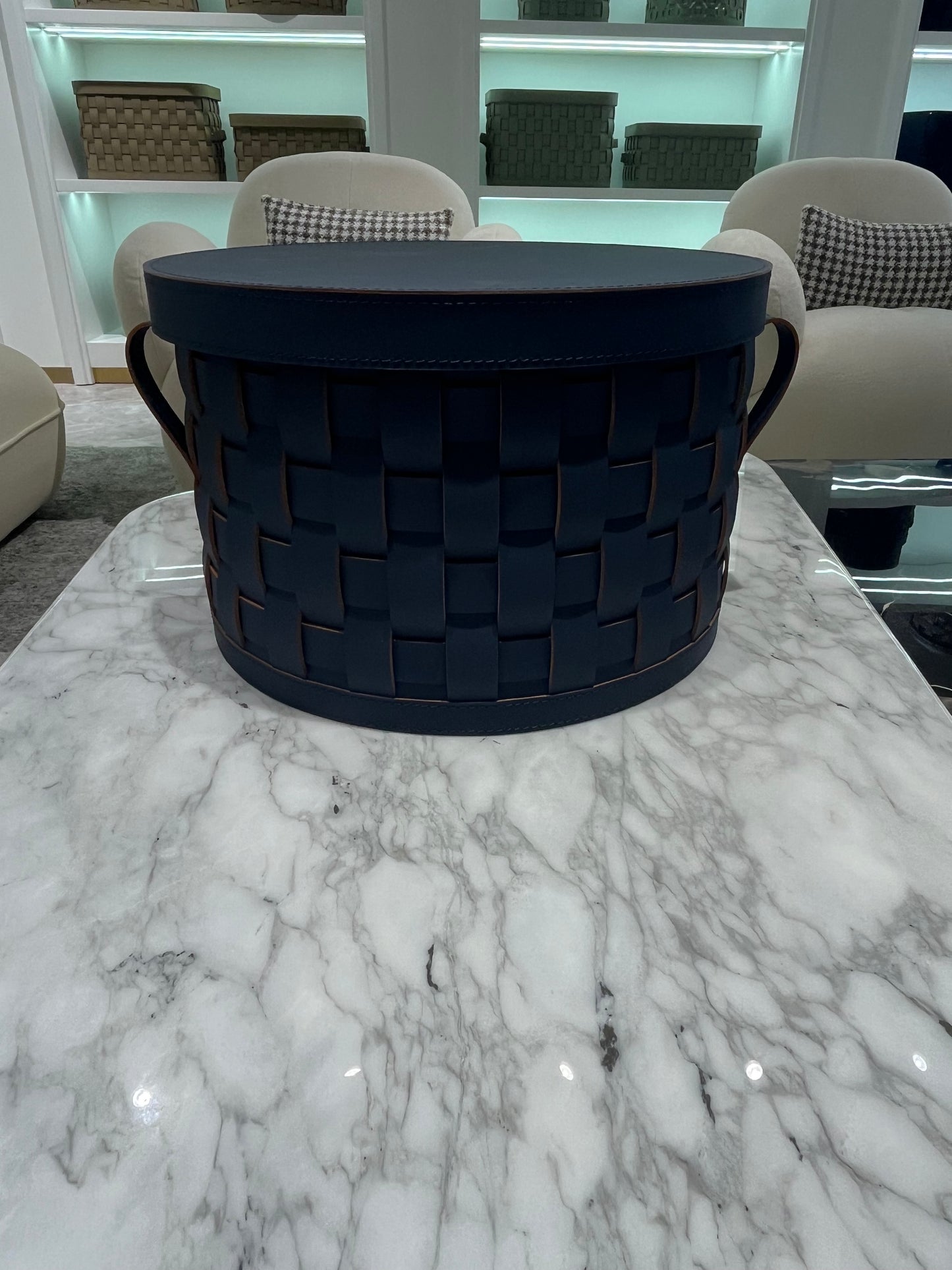 Storage leather