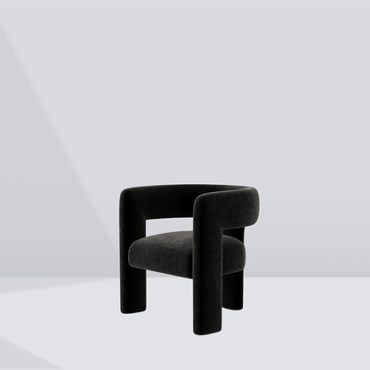 Noir Loop Arm Chair