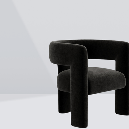 Noir Loop Arm Chair