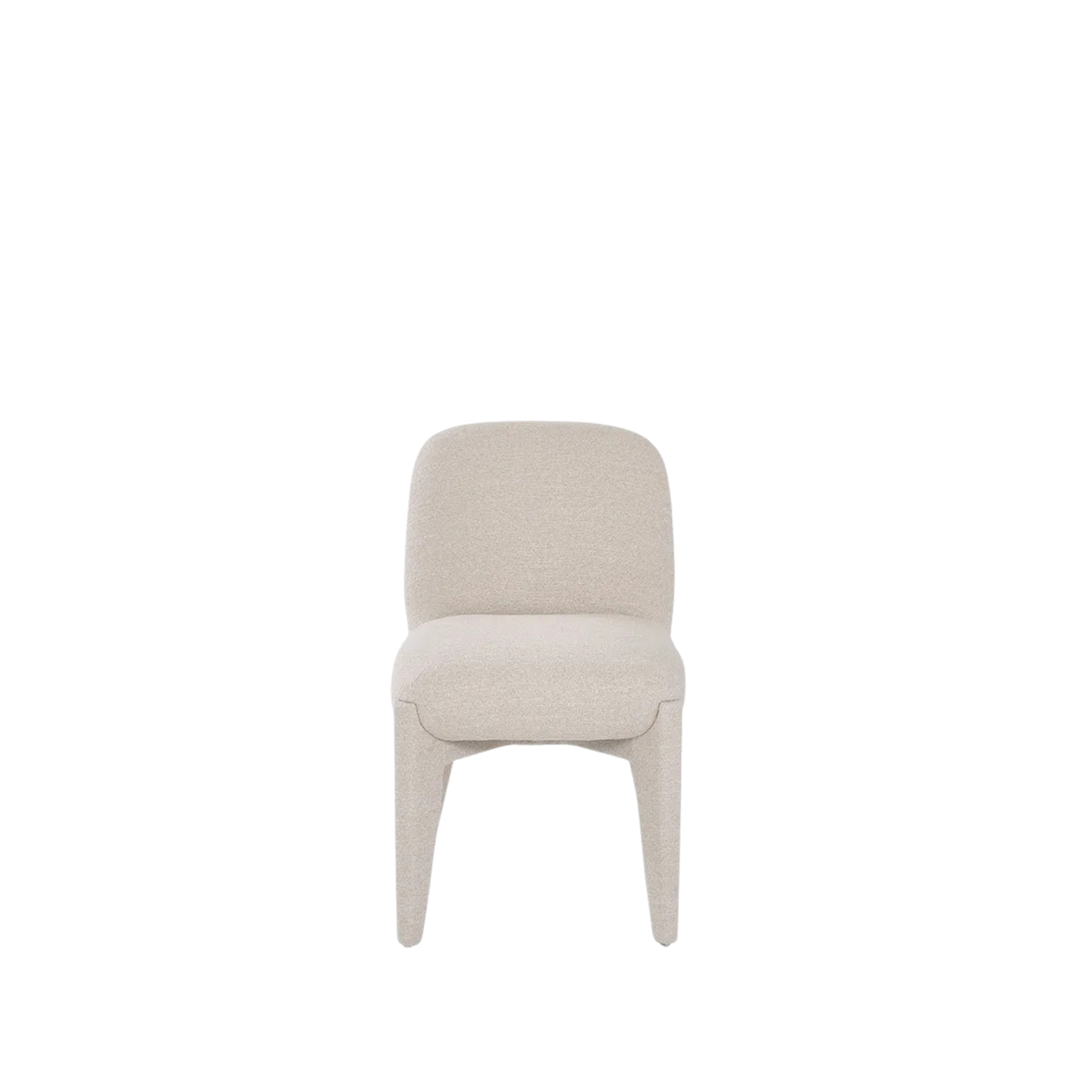 Aeris Cream Textured Dining Chair