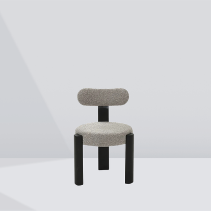Slate Bouclé Dining Chair