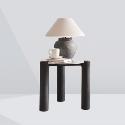 Nero Luxe Marble Side Table