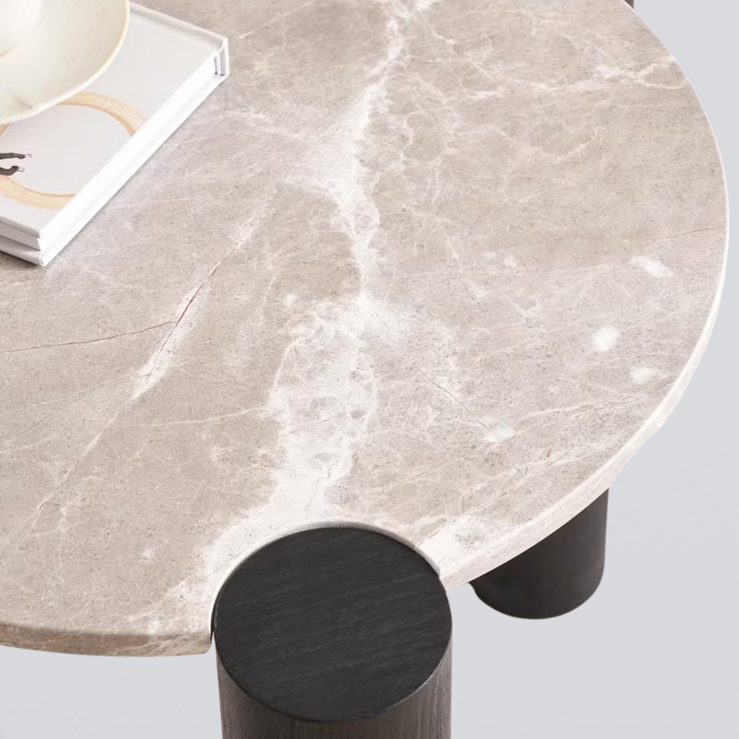 Nero Luxe Marble Side Table