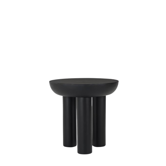 Obsidian Curve Side Table