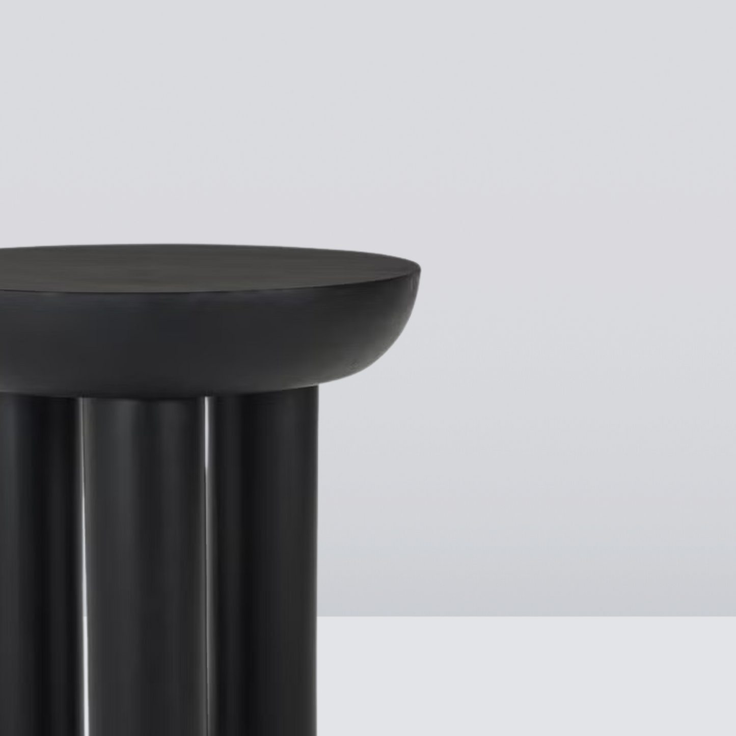 Obsidian Curve Side Table