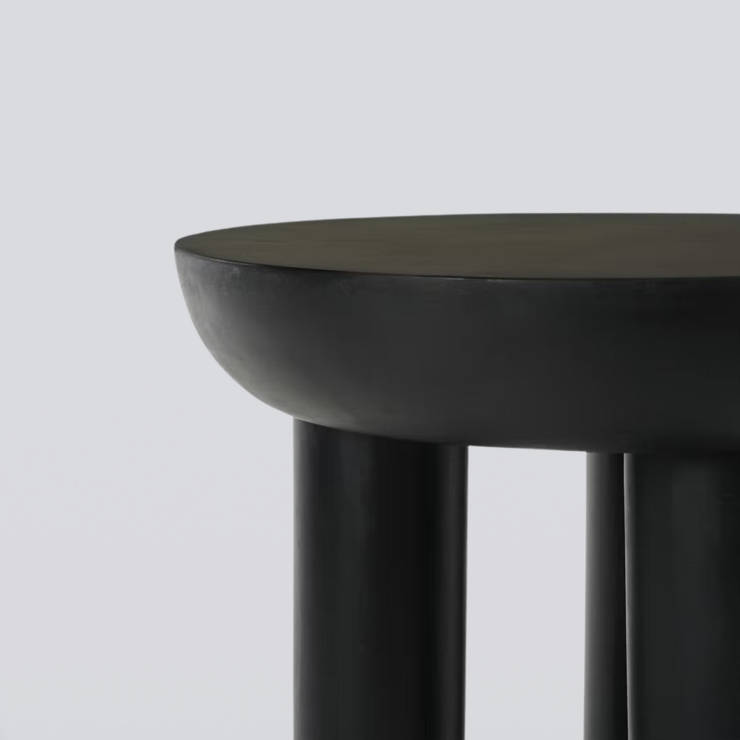Obsidian Curve Side Table