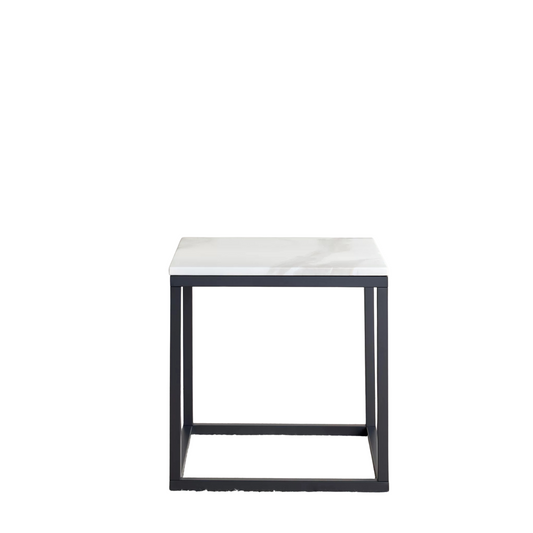 Nordvail Square Marble Side Table
